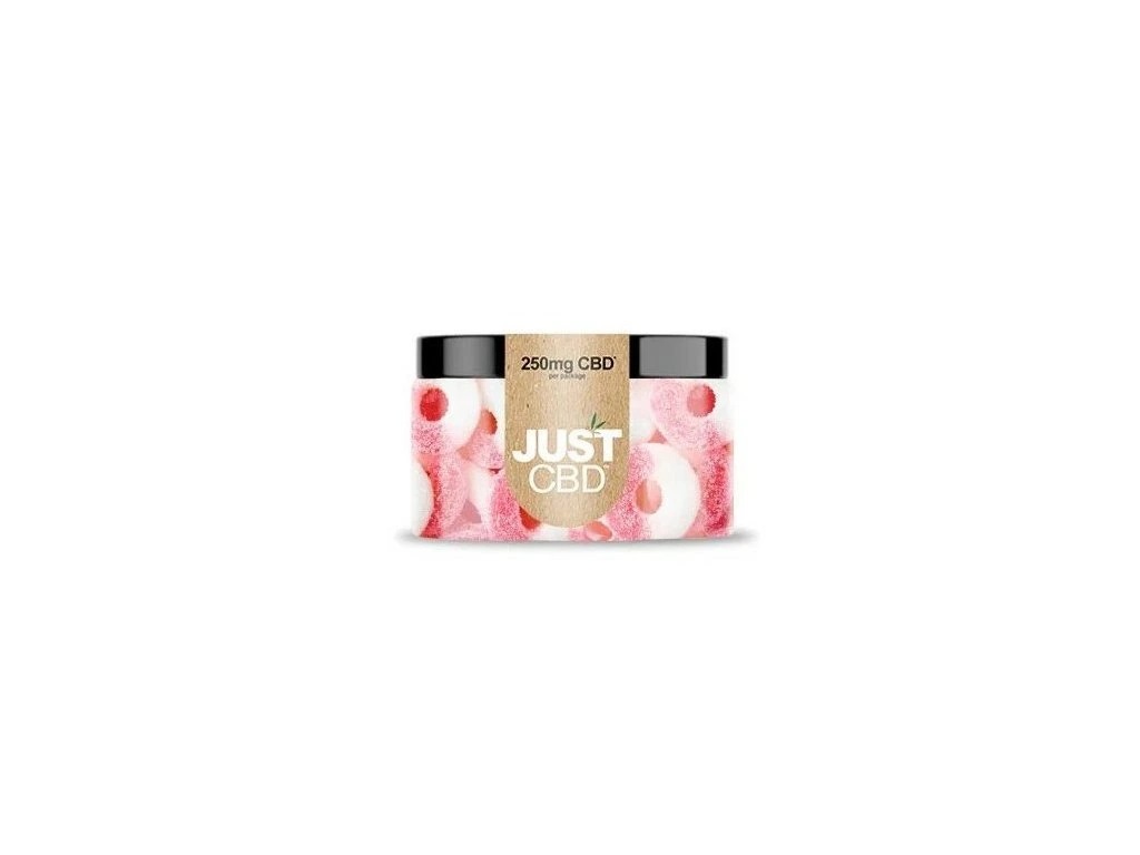 JustCBD Pierścienie o smaku arbuza 250–500 mg
