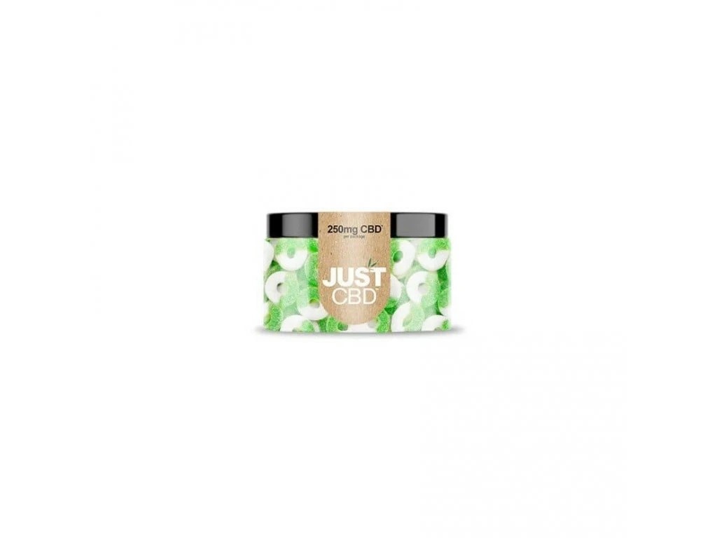 JustCBD Krążki jabłkowe 250-500 mg
