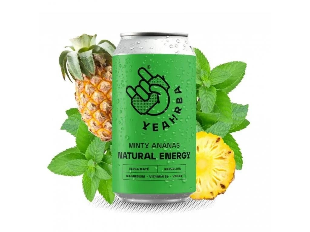 YEAHRBA MINTY PINEAPPLE SPARKLING