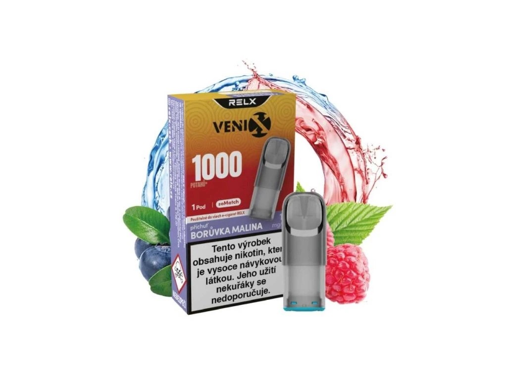 VENIX-RELX soMatch Pod – Borówka Malina 16mg/ml