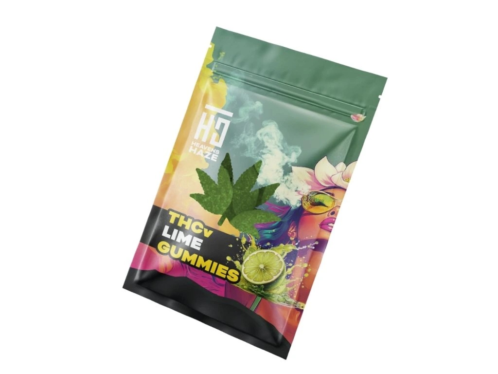 Heavens Haze THCV Gummies Lime 3 sztuki