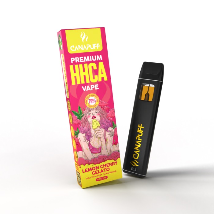 Lemon Cherry Gelato 79% HHC-A – Canapuff – Jednorazowy vape – 1 ml