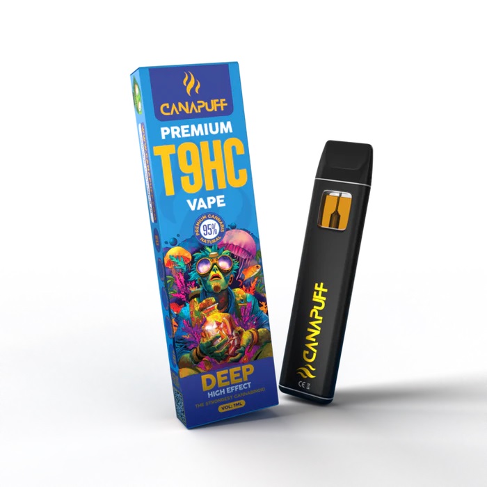 DEEP 95% T9HC – Canapuff – Jednorazowy vape – 1 ml