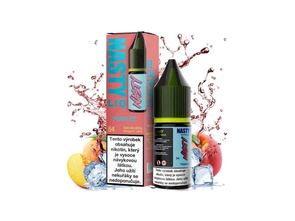 NASTY LIQ Brzoskwinia Ice 10 ml - 20 mg