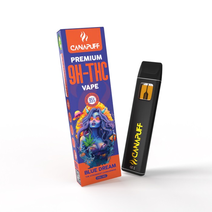 Blue Dream 95% 9H-THC – Jednorazowy vape – CanaPuff – 1 ml