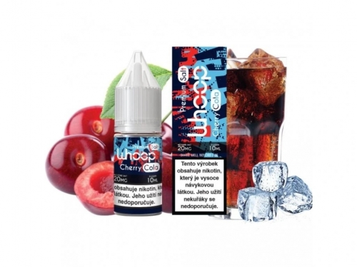 Whoop Cherry Cola 10 ml – Liquid z solą nikotynową, Nikotyna: 20 mg