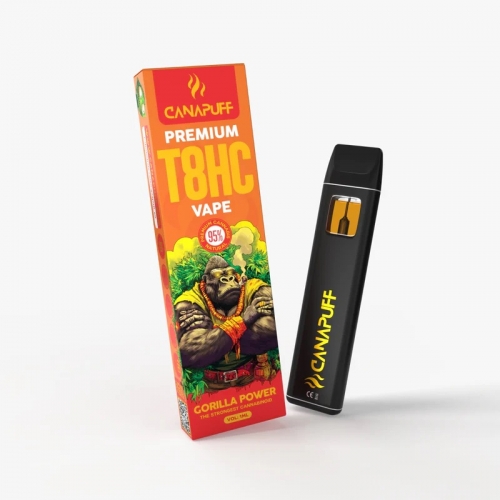 Gorilla Power 95% T8HC – Canapuff – Jednorazowy vape – 1 ml