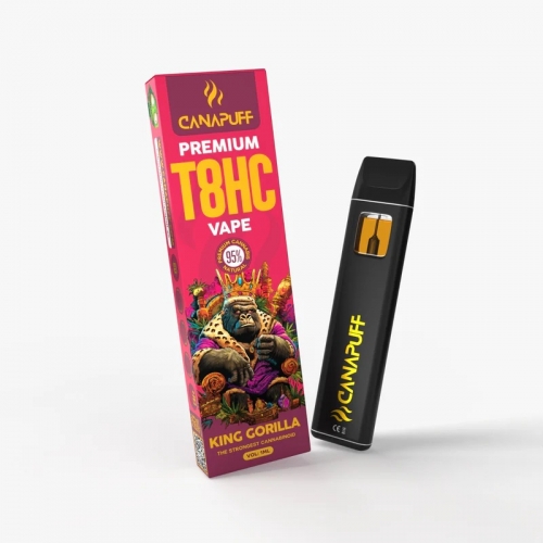 King Gorilla 95% T8HC – Canapuff – jednorazowy vape – 1 ml