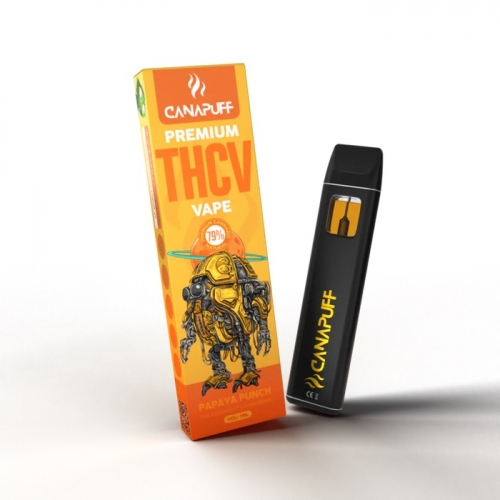 Papaya Punch 79% THCv – Canapuff – Jednorazowy vape – 1 ml