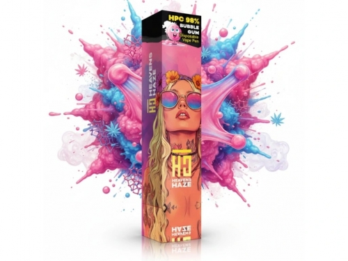 Heavens Haze HPC 98% Bubble Gum – Jednorazowy vape – 1 ml