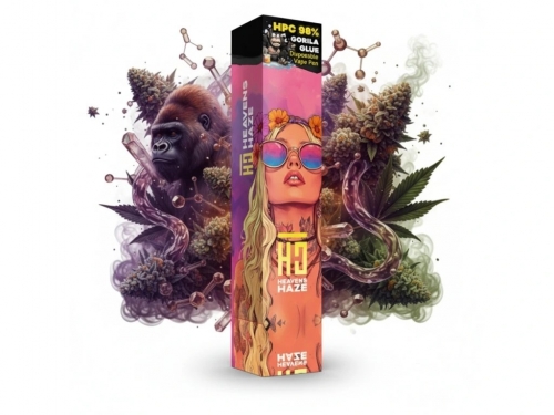 Heavens Haze HPC 98% Gorilla Glue – Jednorazowy vape – 1 ml