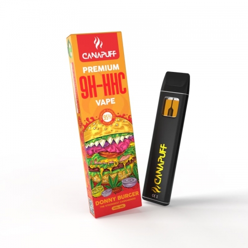 Donny Burger 95% 9H-HHC – Jednorazowy vape – Canapuff – 1 ml