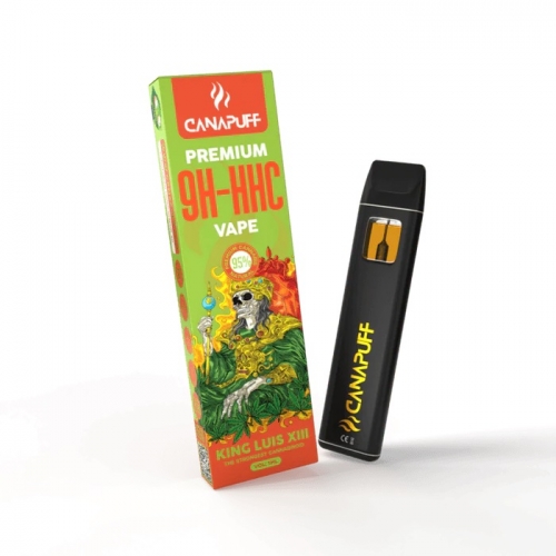King Louis XIII 95% 9H-HHC – Jednorazowy vape – Canapuff – 1 ml