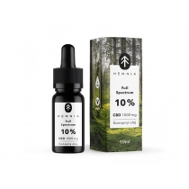 Hemnia Full Spectrum CBD Olej konopny 10%, 1000 mg, 10 ml