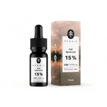 Hemnia Full Spectrum CBD Olej konopny 15%, 1500 mg, 10 ml